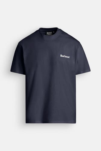 BARBOUR T-Shirt 'Camber' dunkelblau