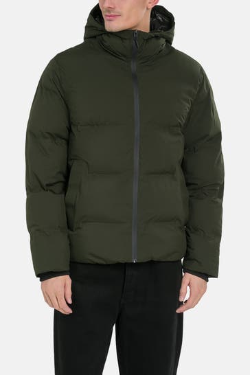 JACK & JONES Steppjacke dunkelgrün