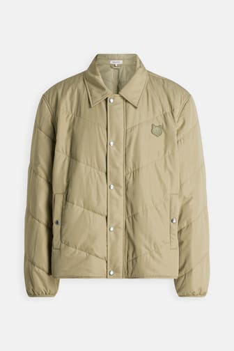 MAISON KITSUNÉ Light-Steppjacke graugrün