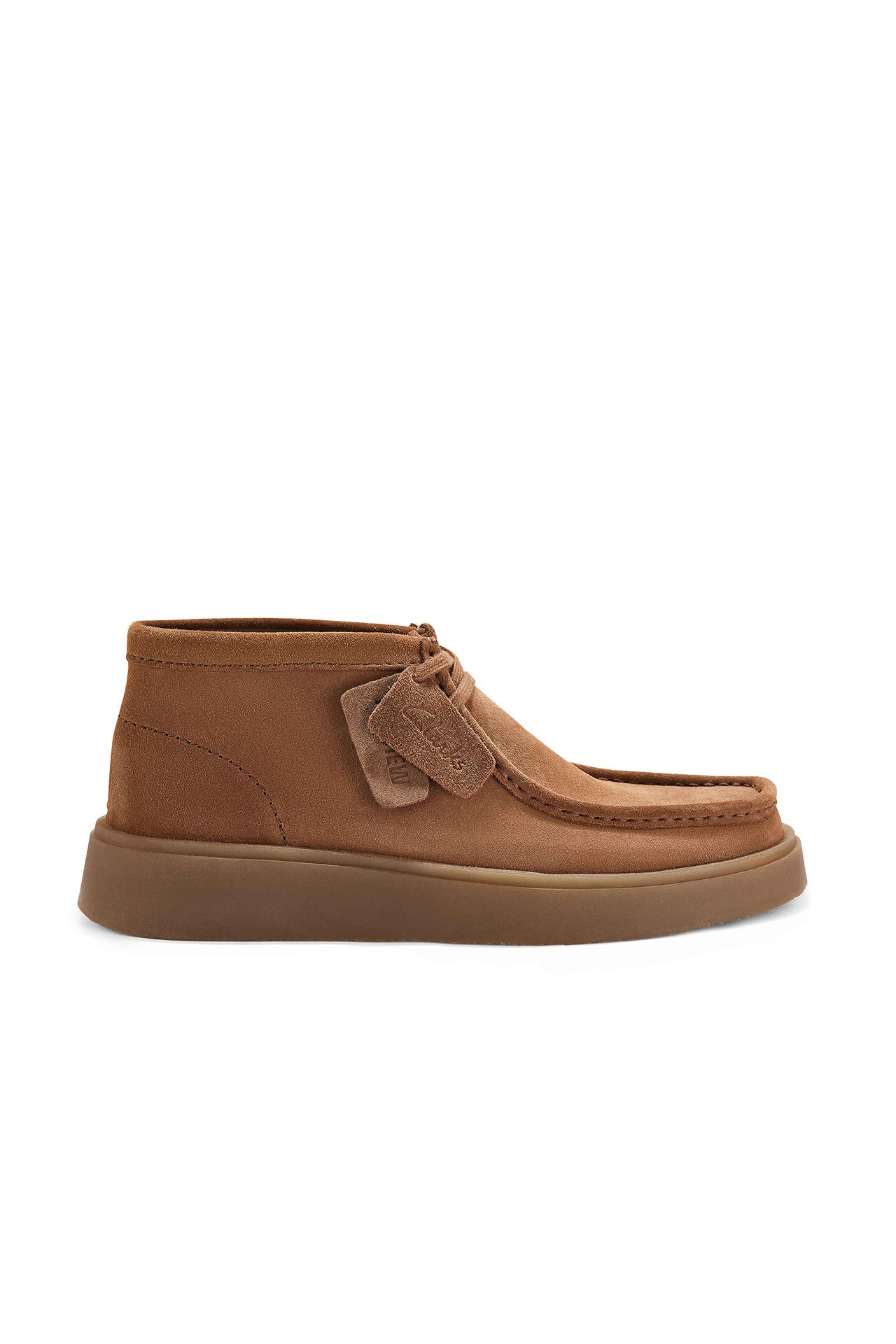 CLARKS Lederschnürer 'Torview Hi' cognac, Bild 1