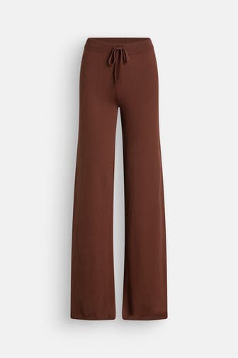 ORGANIC BASICS Loungehose dunkelbraun