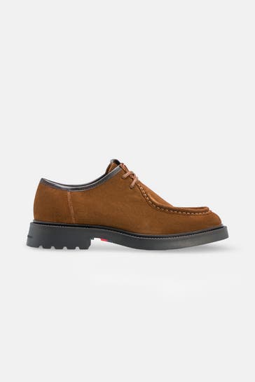 TOMMY HILFIGER Lederschnürer 'Soho' braun