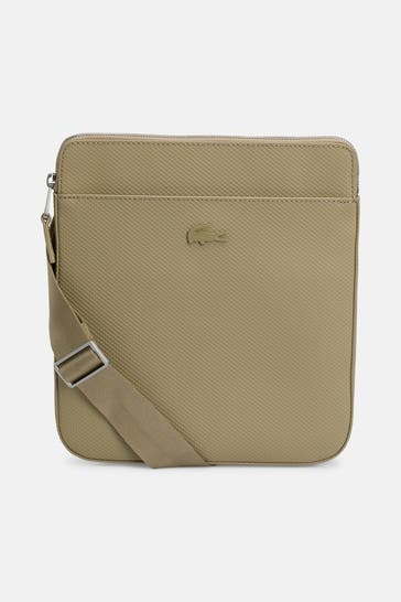 LACOSTE Umhängetasche hellbraun
