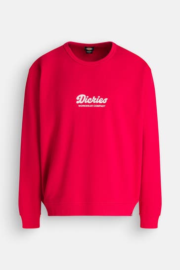 DICKIES Sweatshirt rot