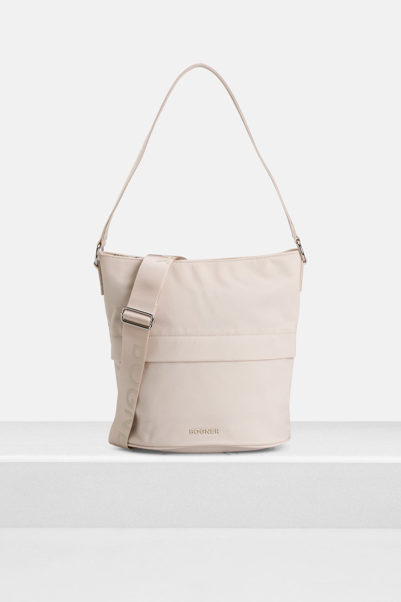 BOGNER Schultertasche 'Maxon Heather' creme, Bild 1