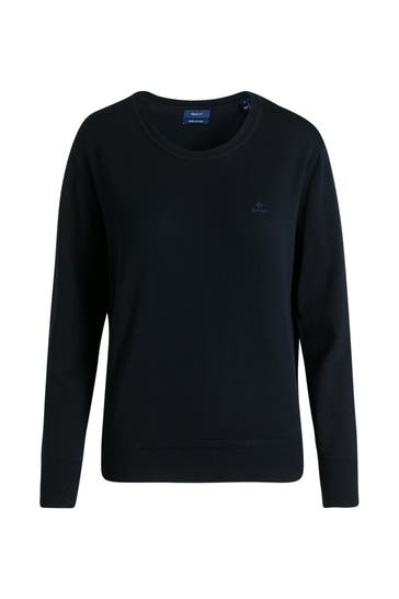 GANT Strickpullover nachtblau