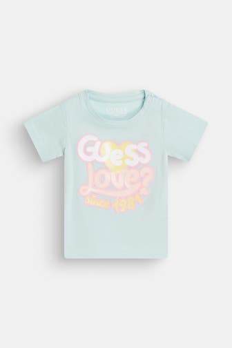 GUESS T-Shirt aqua