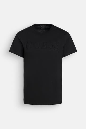 GUESS T-Shirt schwarz