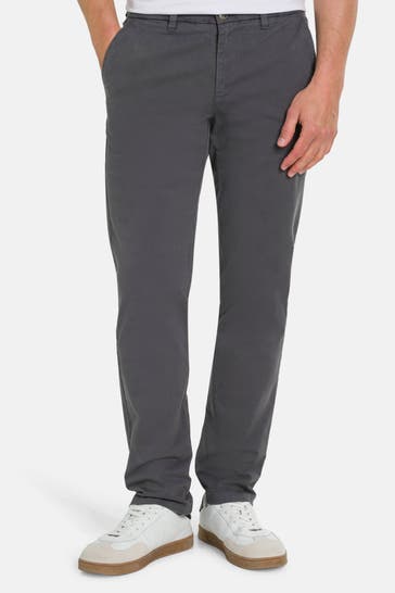 HECHTER Paris Chino dunkelgrau straight