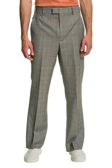 GANT Stoffhose grau kariert