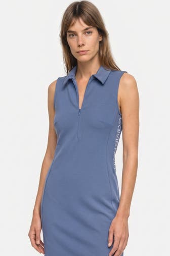 CALVIN KLEIN Minikleid azurblau