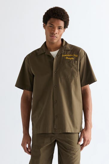 WRANGLER Kurzarmhemd 'Utility' Loose