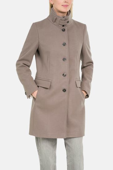 CINQUE Kurzmantel 'Ciastro' taupe