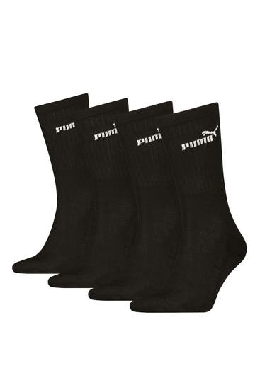 PUMA - 4er-Pack Socken schwarz