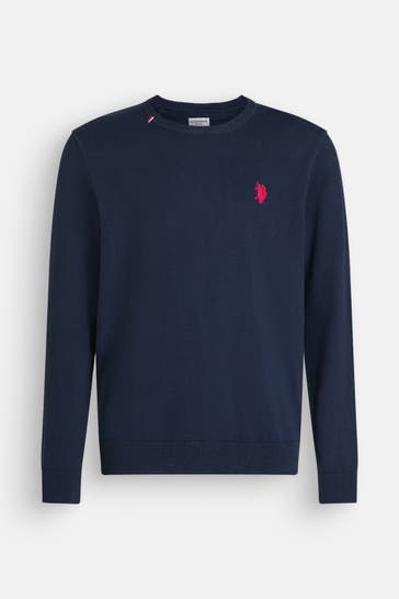 U.S. POLO ASSN. Strickpullover 'Jim' navy