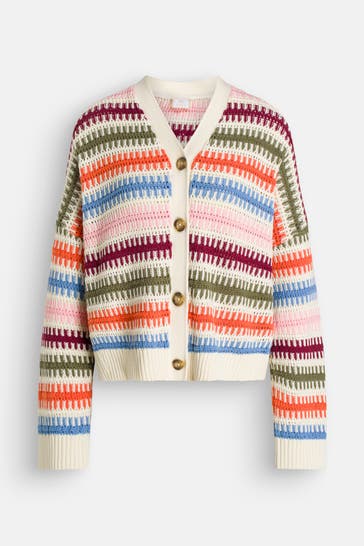 LA MARTINA Strickjacke gemustert