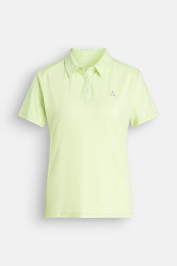 SCHÖFFEL Funktions-Polo hellgrün