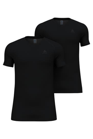 ODLO 2er-Pack T-Shirts schwarz