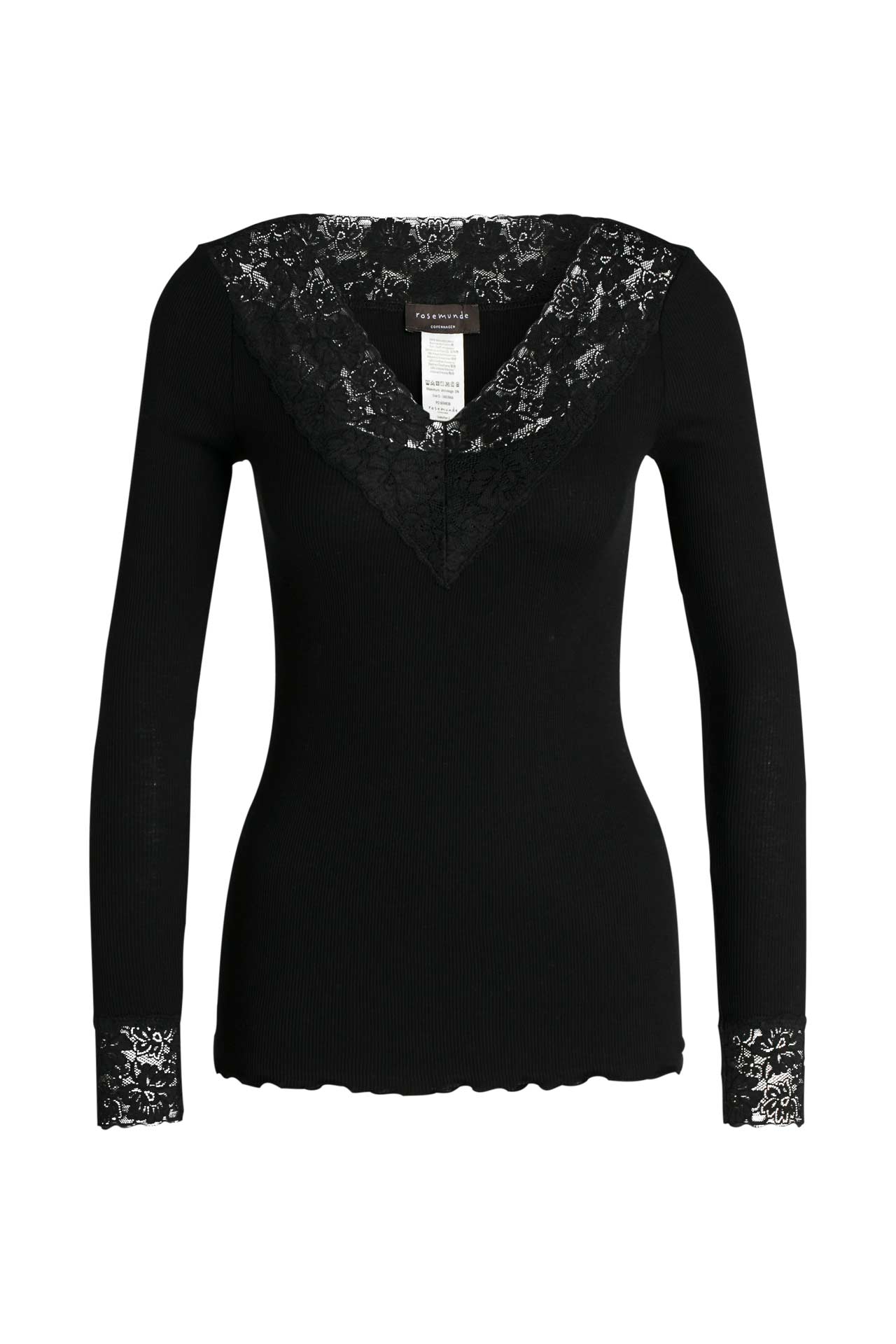 ROSEMUNDE Spitzenshirt schwarz, Bild 1