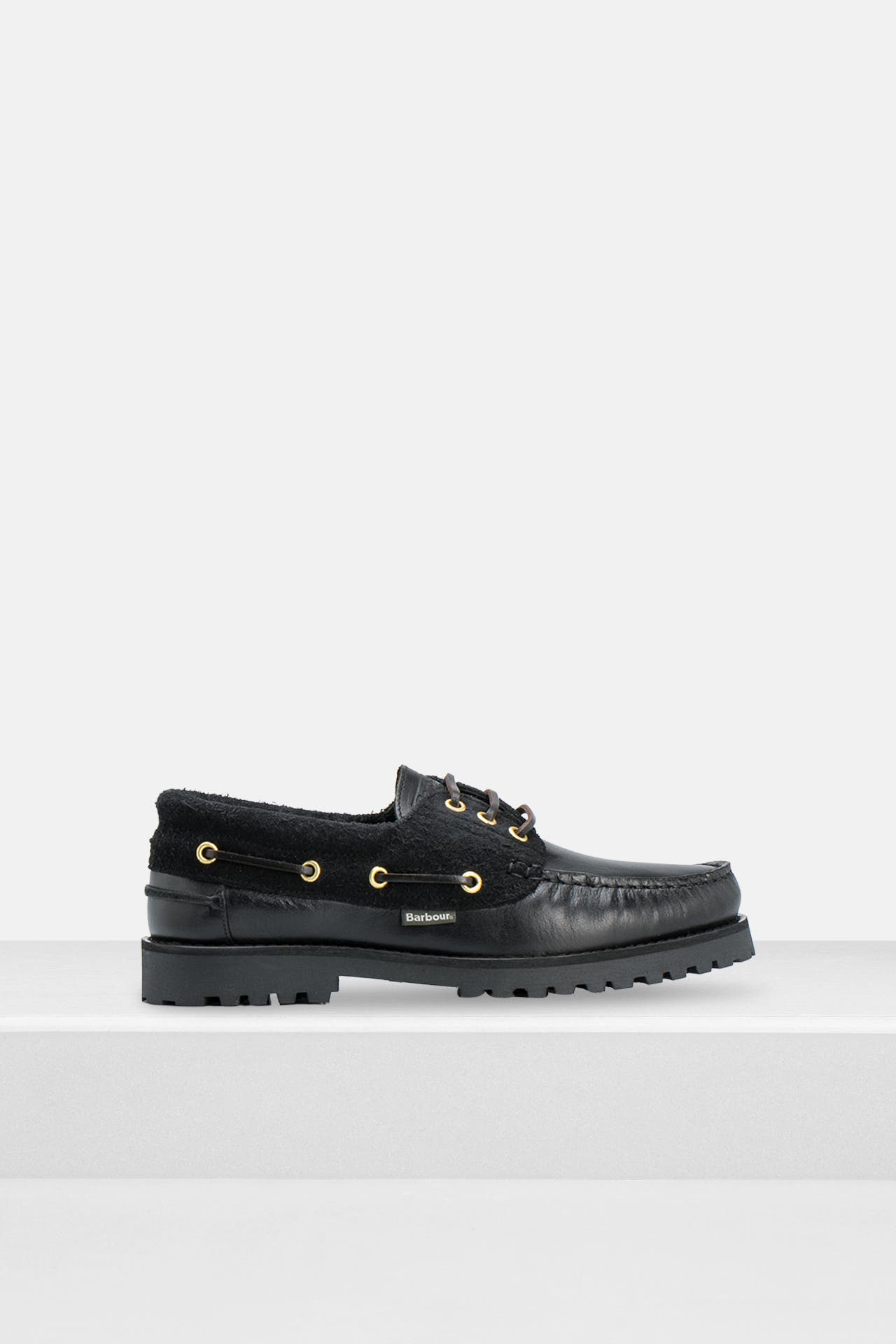 BARBOUR Bootsschuhe 'Deck Boat' schwarz, Bild 1