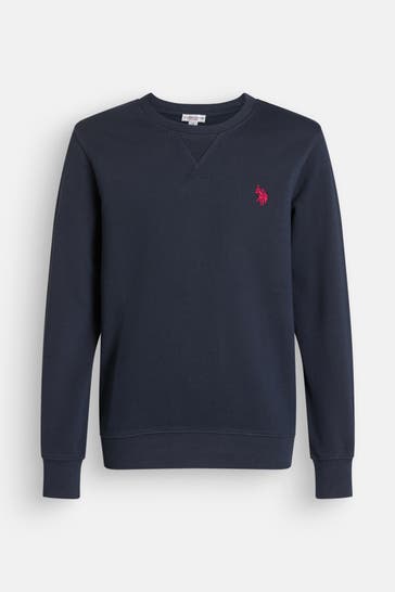 U.S. POLO ASSN. Sweatshirt 'Enis' nachtblau