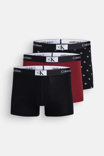 CK UNDERWEAR 3er-Pack Boxer Trunks mehrfarbig
