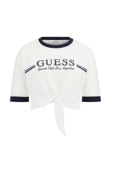 GUESS Crop-Top zweifarbig