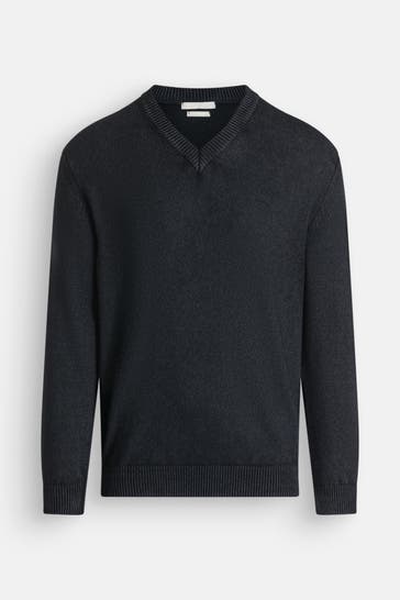 DANIELE FIESOLI Kaschmir-Pullover dunkelgrau