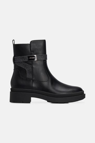 GUESS Stiefeletten schwarz