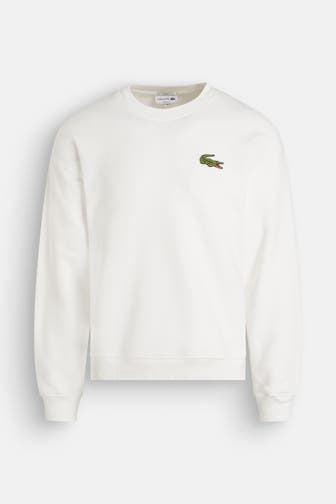 LACOSTE Sweatshirt weiß unisex