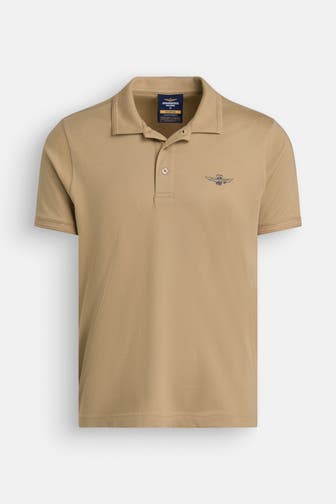 AERONAUTICA MILITARE Polo-Shirt beige