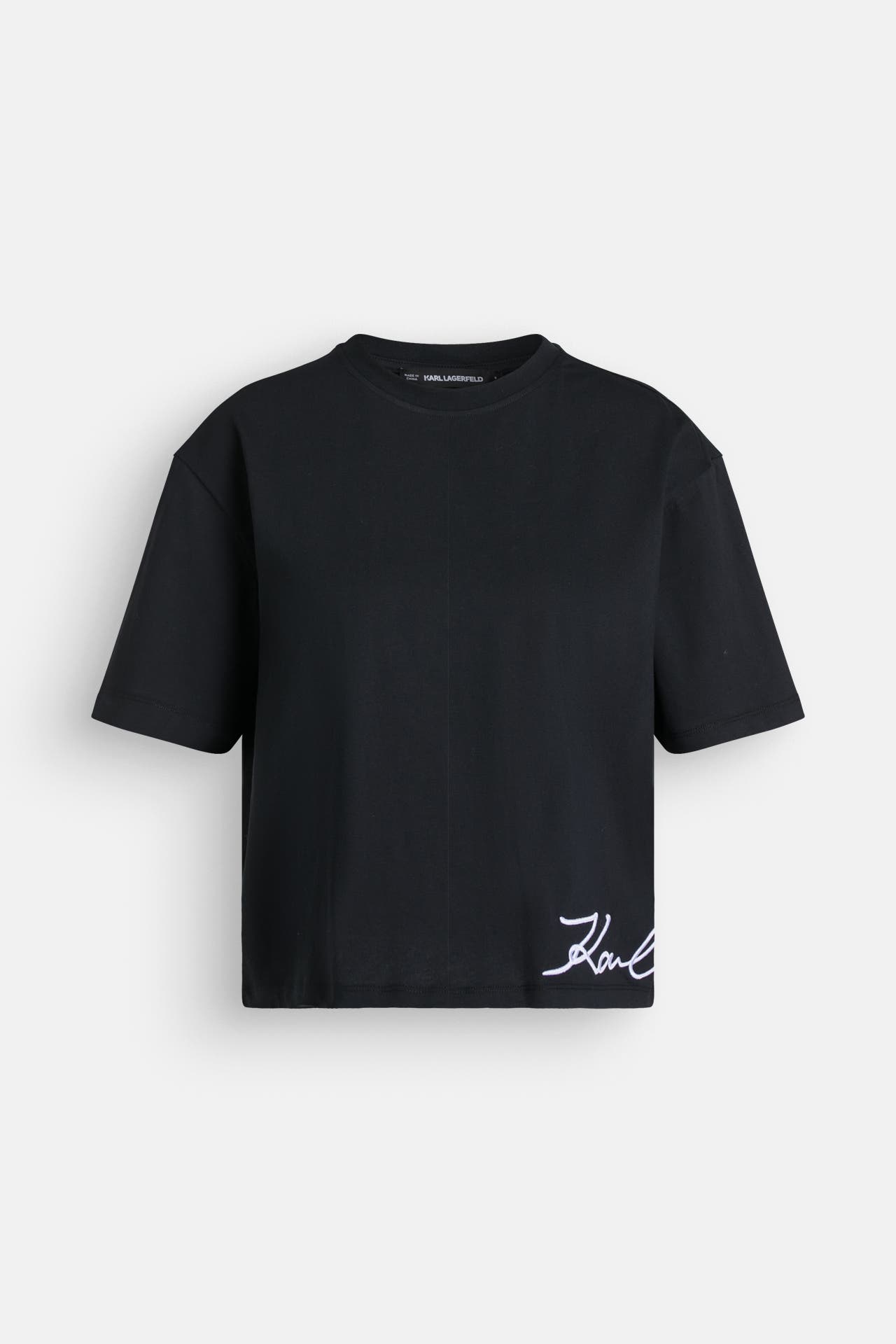 KARL LAGERFELD T-Shirt schwarz, Bild 1