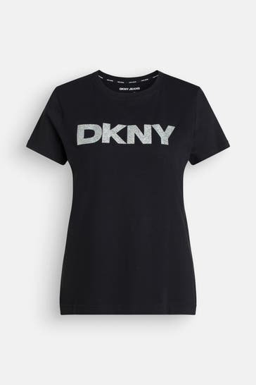 DKNY T-Shirt schwarz