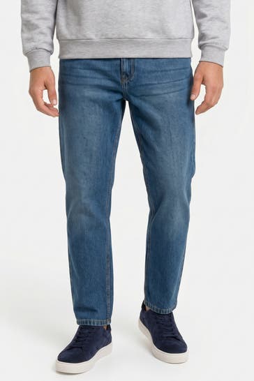 LA MARTINA Jeans blau tapered