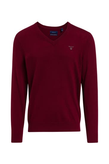 GANT - Wollpullover dunkelrot