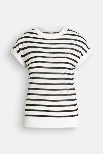 U.S. POLO ASSN. Strickshirt 'Fiona' gestreift