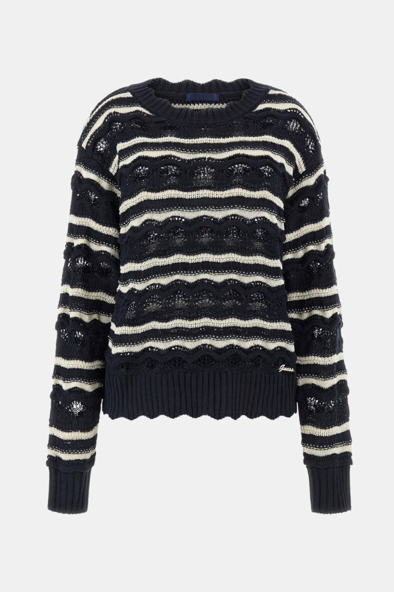 GUESS Strickshirt gestreift, Bild 1