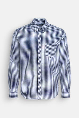 BEN SHERMAN Casual-Hemd kariert Regular Fit