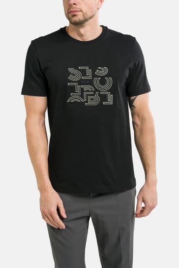 BOSS GREEN T-Shirt schwarz