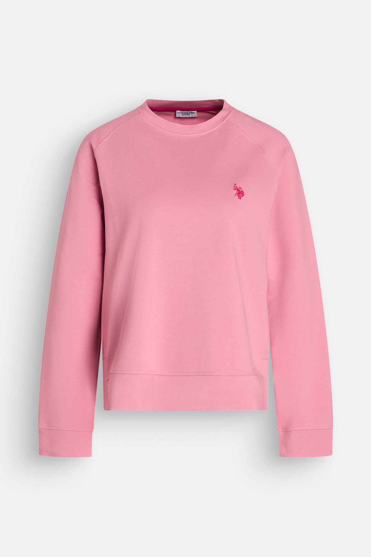 U.S. POLO ASSN. Sweatshirt 'Fleur' dunkelrosa, Bild 1