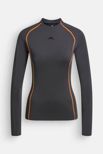 J.LINDEBERG SPORTSWEAR Longsleeve 'Allien' dunkelgrau