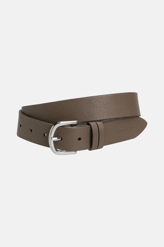 MARC O'POLO Ledergürtel taupe