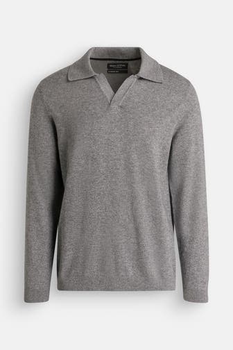 MARC O'POLO Strickpullover grau
