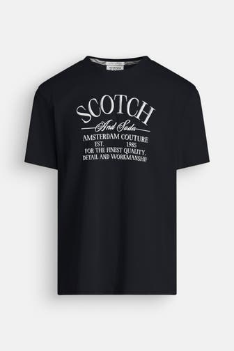 SCOTCH & SODA T-Shirt schwarz