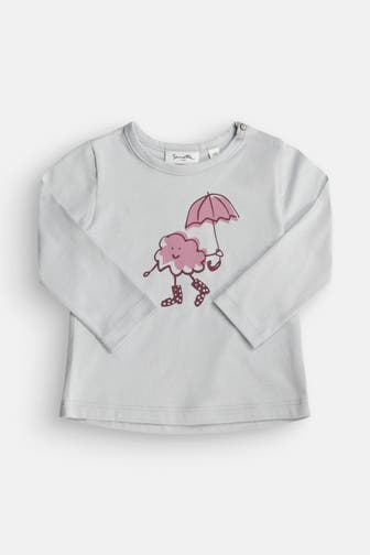 SANETTA Longsleeve hellgrau