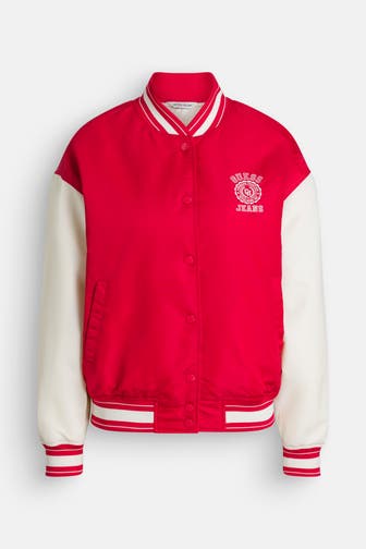 GUESS Collegejacke zweifarbig