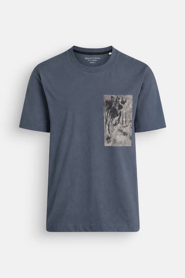 MARC O'POLO T-Shirt graublau