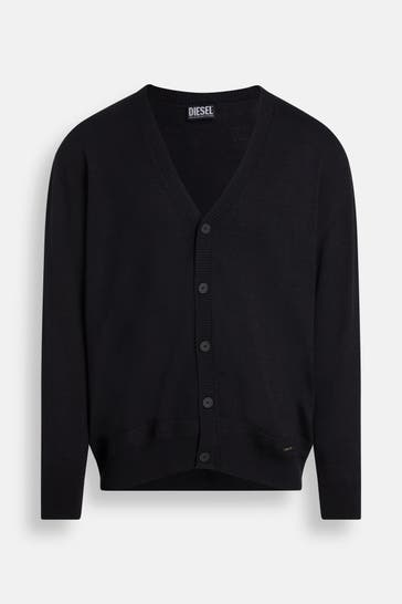 DIESEL Strickjacke 'Larence' schwarz