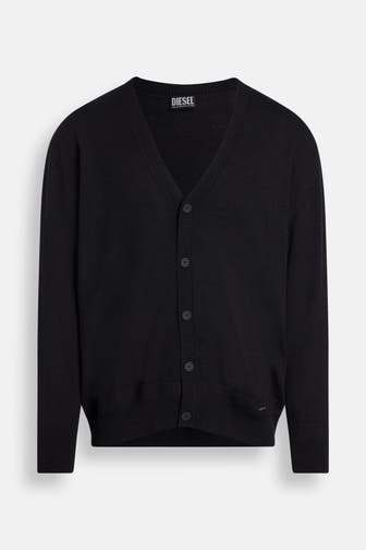 DIESEL Strickjacke 'Larence' schwarz