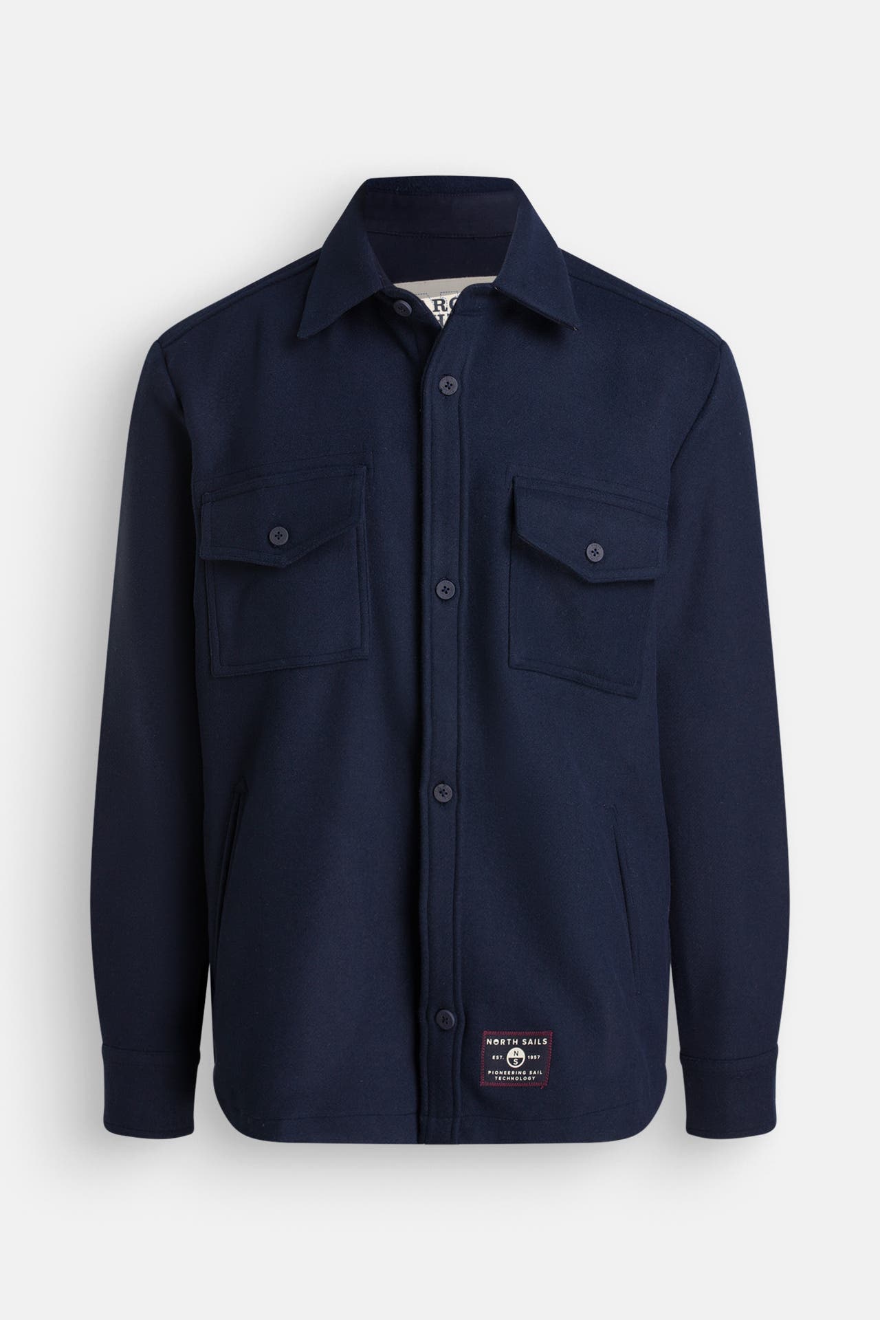 NORTH SAILS Wollmix-Overshirt navy, Bild 1